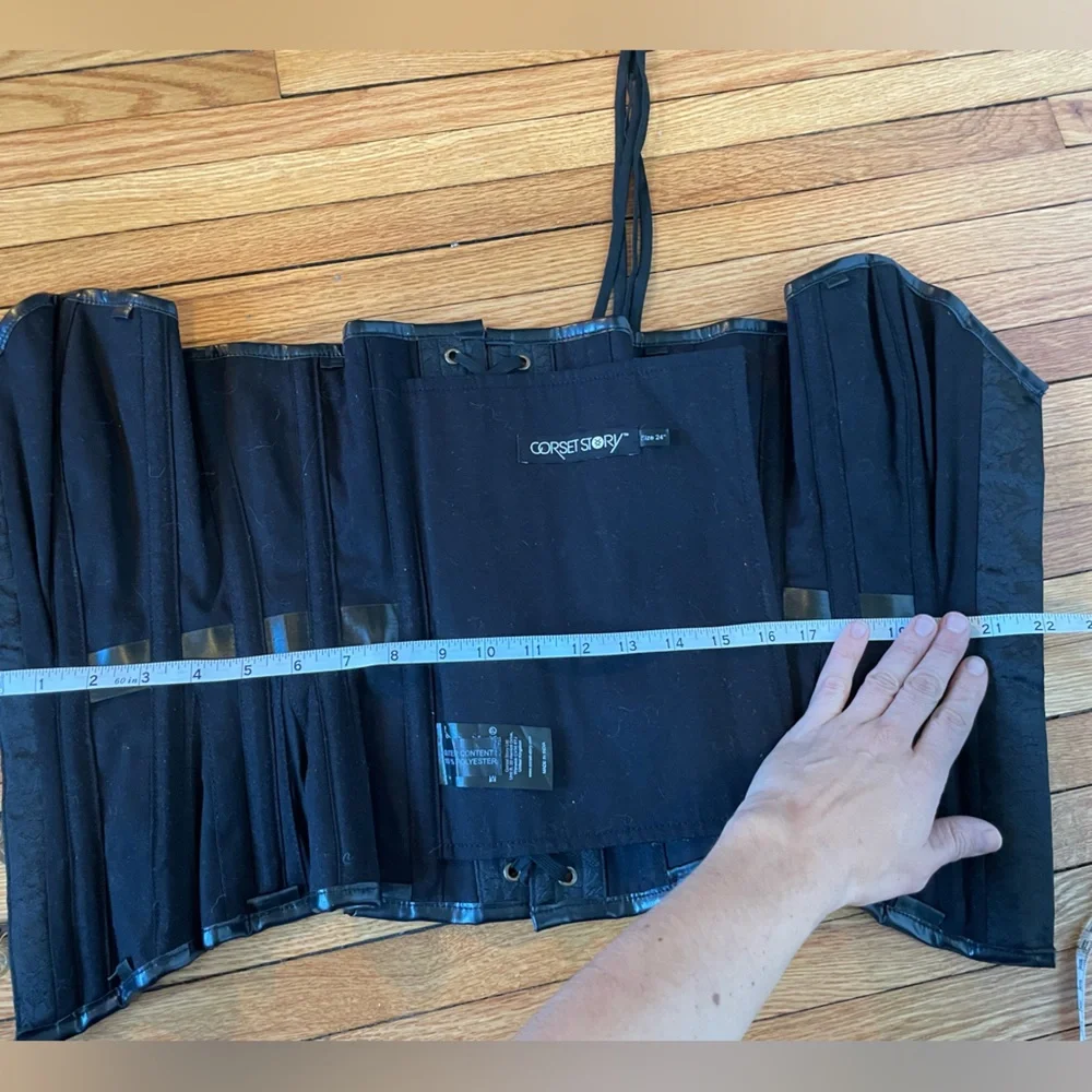 Corset Story Pirate Steampunk Corset Size 24 - Picture 8 of 9